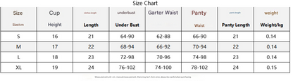 M Pink Sexy Sheer Floral Embroidery Lingerie Set - Open-Butt Shapewear Five-Piece Set