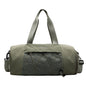 Green Stylish Sports Gym Bag for Women - Lightweight Travel Duffel with Wet/Dry Pocket