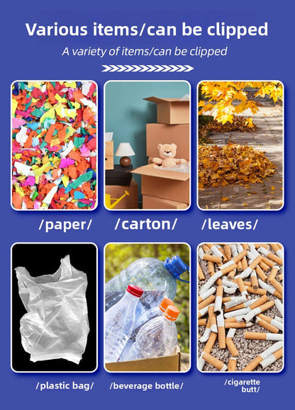 Green and Black Handle Foldable Grabber Reacher Tool - 83cm Aluminium Litter Picker with Magnetic Tip - Lightweight Mobility Aid for Garden & Home Rubbish Cleanup