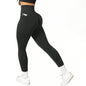 M Size Black Breathable High-Waist Ruched Butt-Lift Yoga Leggings - Dual Pockets & No Front T - LineNaked-Feel Performance Tights for Gym, Running & Pilates