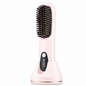 Pink 4D Straight Hair Comb and Negative Ionic Styler with Dual MCH Ceramic Fast Heating, Anti-Scald Round Comb Teeth, 3 Levels Temp LCD Display and Charging Dock