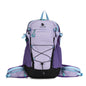 Lightweight Hiking Backpack 20L Purple - Ultralight Oxford Cloth Daypack with Breathable Mesh Back, Adjustable Straps for Trekking Camping Travel