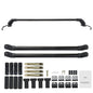Universal Roof Rack Crossbar for Naked Roof Vehicle Aluminum with Lock