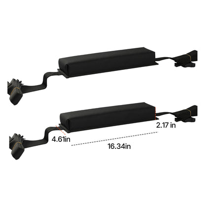Soft Roof Rack Pads 15.5in 176lbs Load Capacity for Kayak Canoe Surfboard