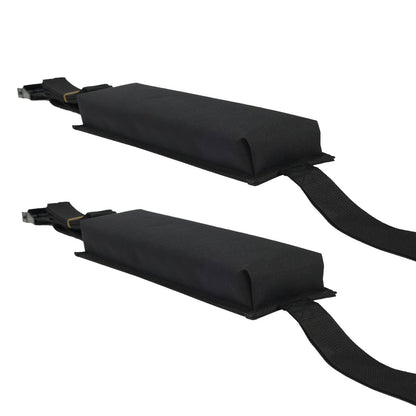 Soft Roof Rack Pads 15.5in 176lbs Load Capacity for Kayak Canoe Surfboard