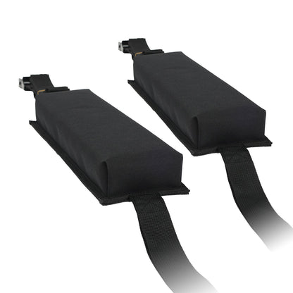 Soft Roof Rack Pads 15.5in 176lbs Load Capacity for Kayak Canoe Surfboard