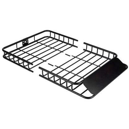 Roof Rack Cargo Basket 200 LBS Capacity 46"x36"x4.5" for SUV Truck Cars