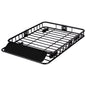 Roof Rack Cargo Basket 200 LBS 51"x36"x5" for SUV Truck with Luggage Bag