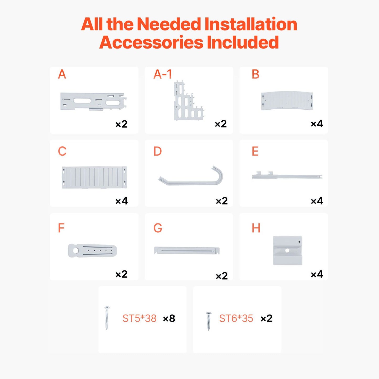 4-Step Grey Robust Pool Ladder of 2 Handrails for 1219.2-1371.6 mm Pools