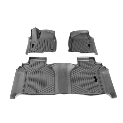Automotive Floor Mats Fits for Chevrolet Silverado/GMC Sierra 1500 3 pcs