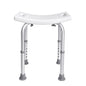 Shower Chair, Adjustable Height Shower Stool with Built-in Handles, Shower Seat for Inside Shower or Tub, Non-Slip Bench Bathtub Stool Seat for Elderly Disabled Handicap, 158.8 kg Capacity