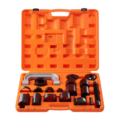 VEVOR Ball Joint Press Kit, 21 pcs Tool Kit, C-press Ball joint Remove and Install Tools, for Most 2WD and 4WD Cars, Heavy Duty Ball Joint Repair Kit for Automotive Repairing