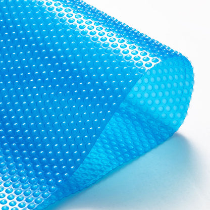 Solar Pool Cover, 24 x 12 ft Rectangle Solar Blanket for Pools, Inground Above Ground Swimming Pool Solar Cover, 12 mil Solar Covers Blue