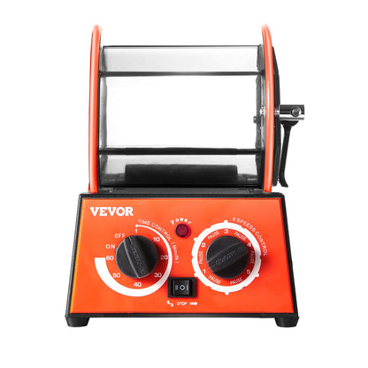 VEVOR 3kg Rotary Tumbler Surface Polisher Jewelry Polish Finish Machine Gem DIY