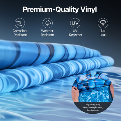 Round Pool Liner 24ft Overlap Style Pool Liner 54in Wall Height