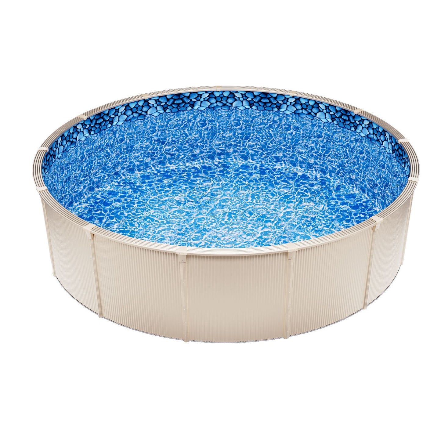 Round Pool Liner 24ft Overlap Style Pool Liner 54in Wall Height