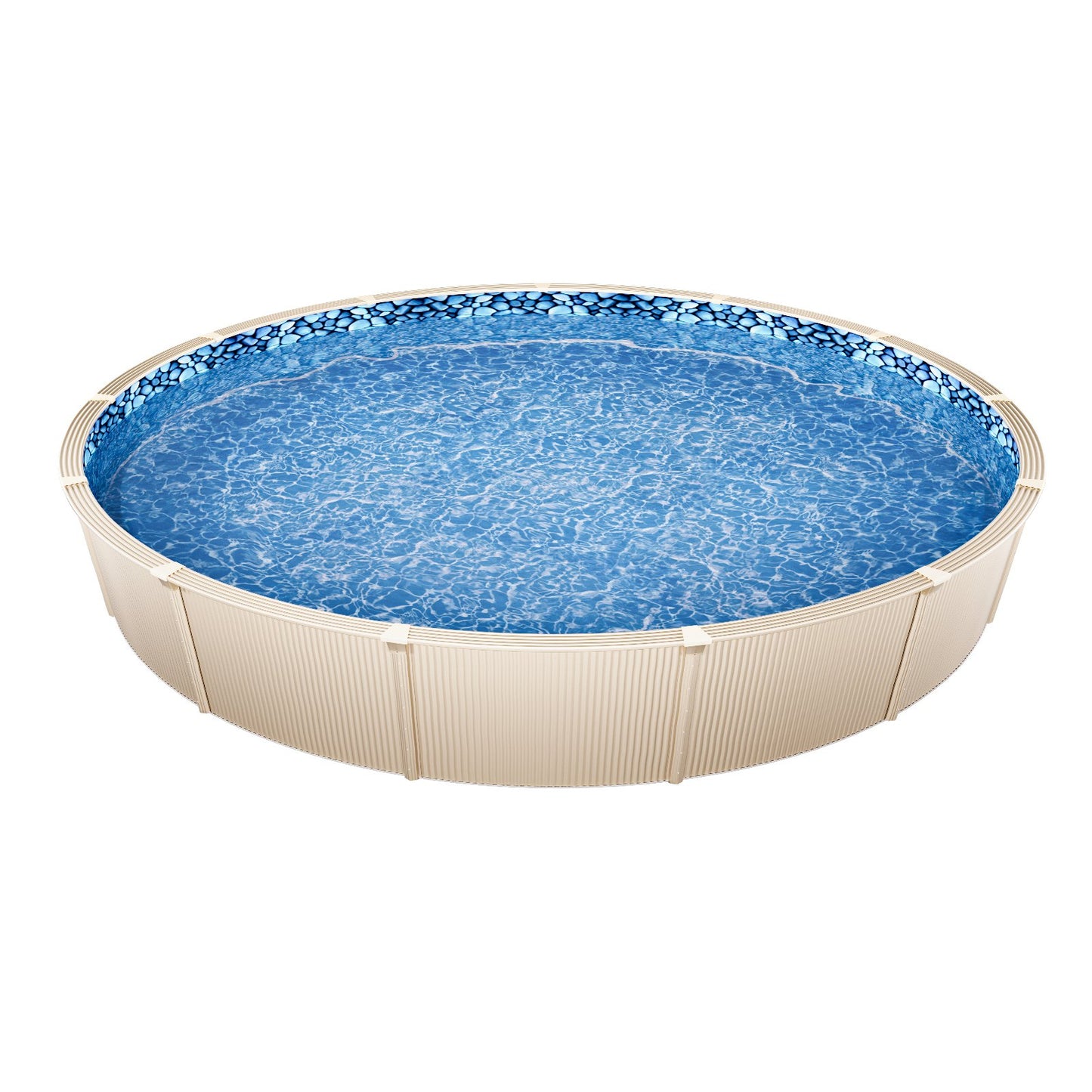 Round Pool Liner 24ft Overlap Style Pool Liner 54in Wall Height