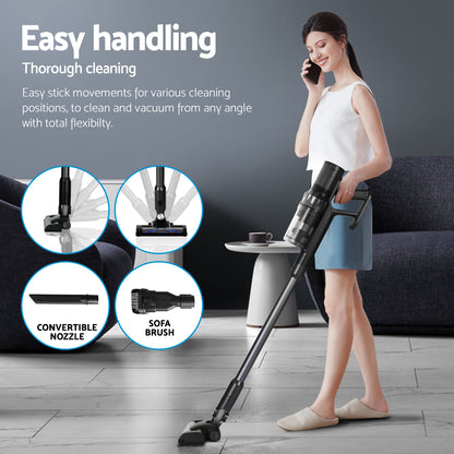 Devanti Stick Vacuum Cleaner Mop Head 350W Grey