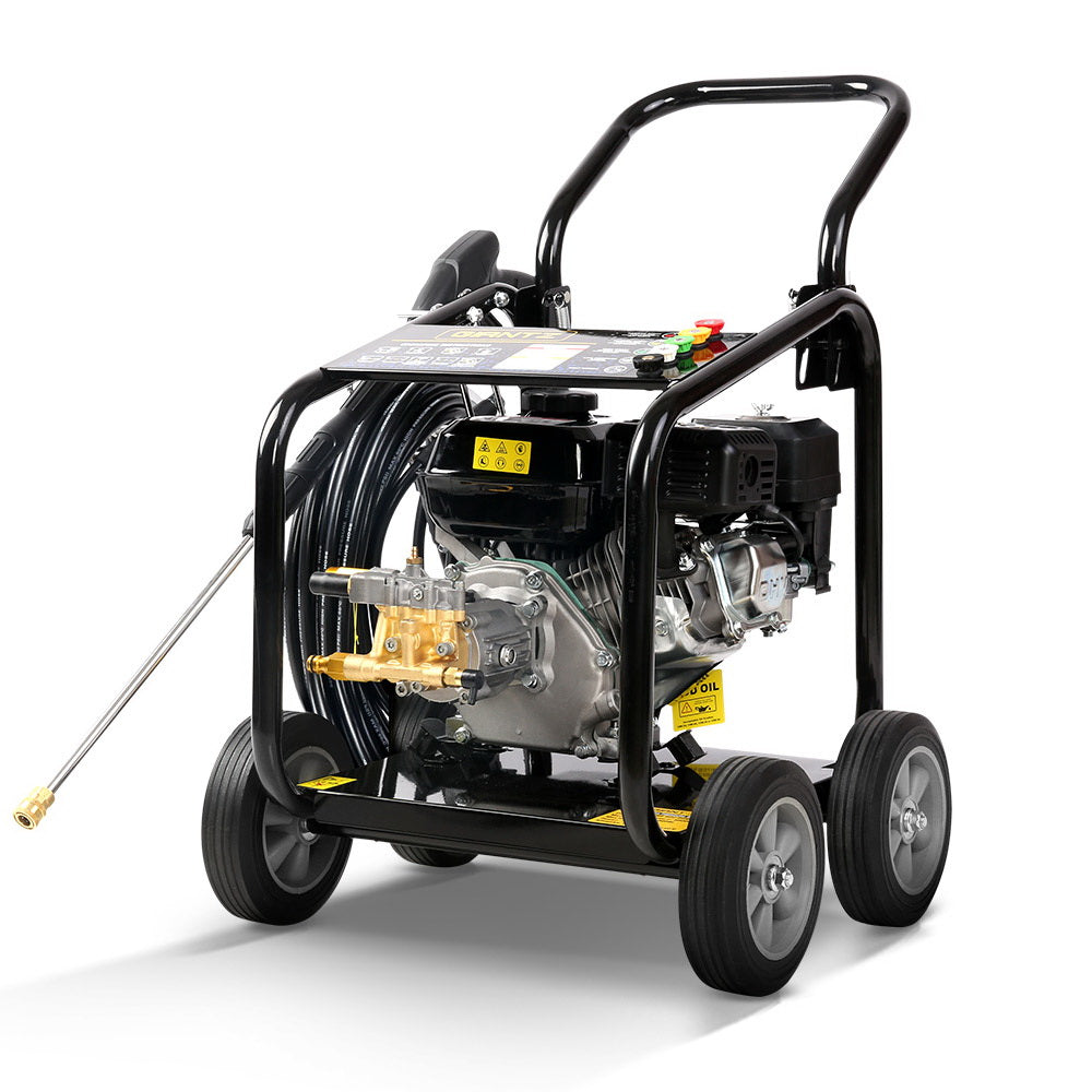 Giantz Petrol High Pressure Cleaner Washer 20M Hose Gurney