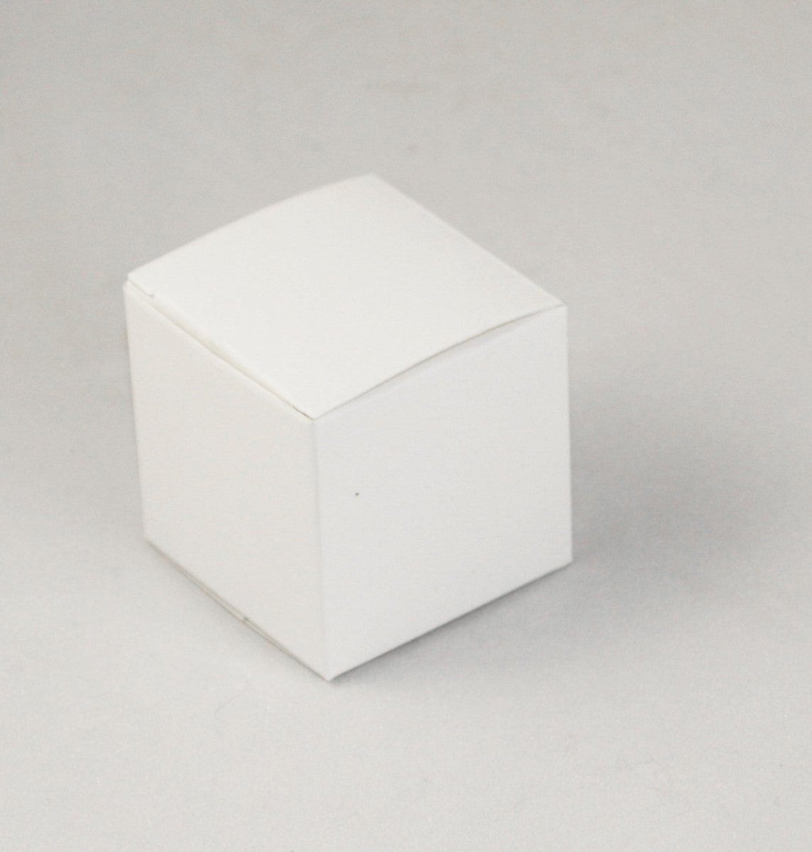 10 Pack of White 8x8x8cm Square Cube Card Gift Box - Folding Packaging Small rectangle/square Boxes for Wedding Jewelry Gift Party Favor Model Candy Chocolate Soap Box