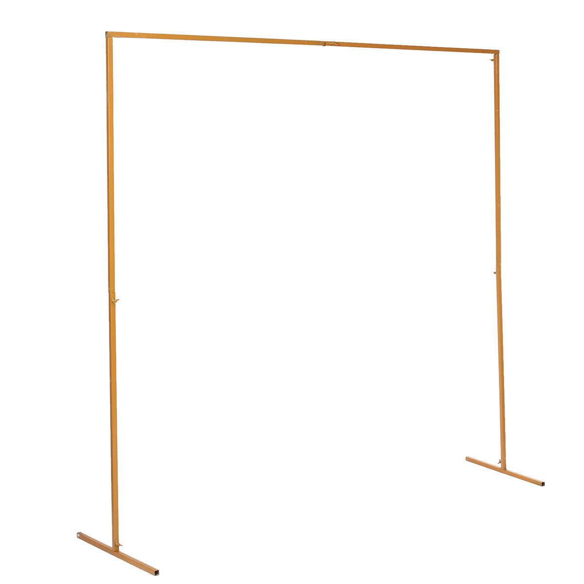 Wedding Arch Gold Square Backdrop Flower Display Stand Background 2.2M