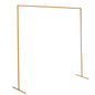 Wedding Arch Gold Square Backdrop Flower Display Stand Background 2.2M