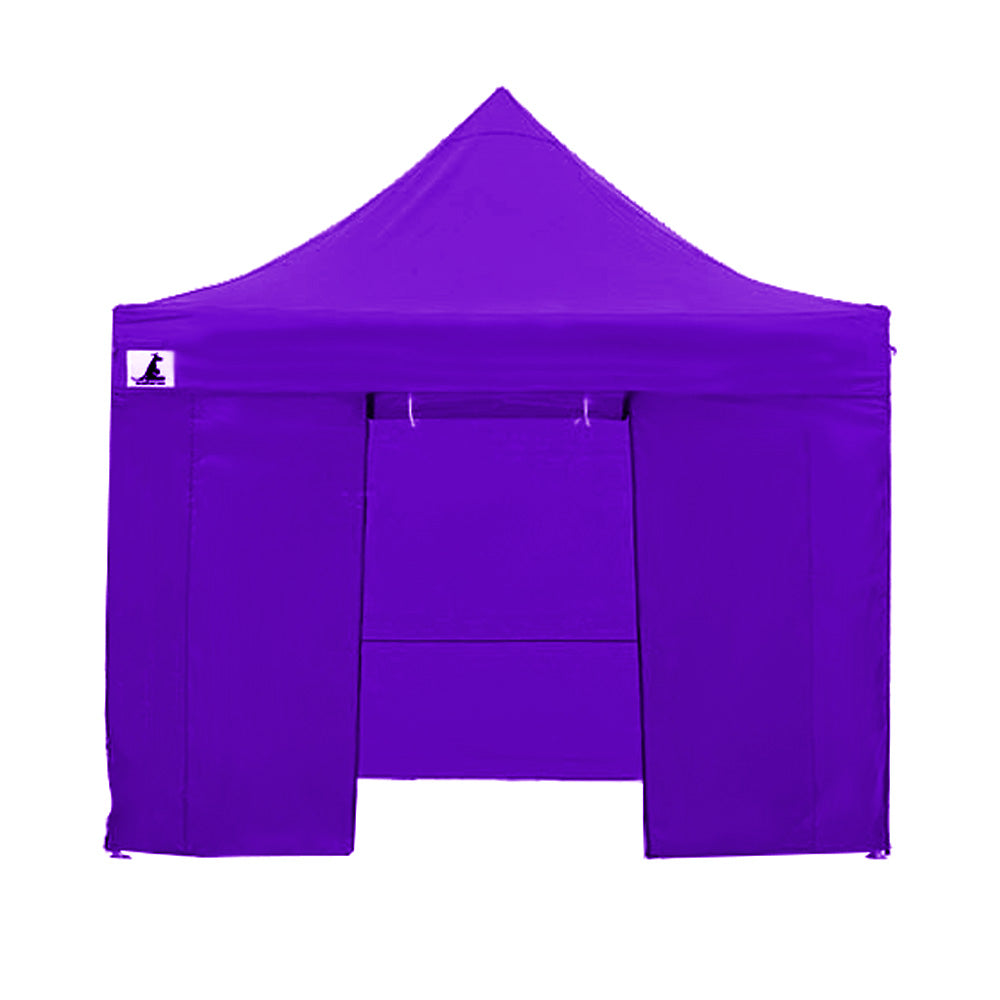 Wallaroo Gazebo Tent Marquee 3x3 PopUp Outdoor Purple