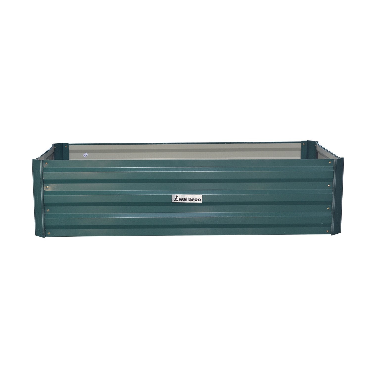 Wallaroo Garden Bed 120 x 60 x 30cm Galvanized Steel - Green