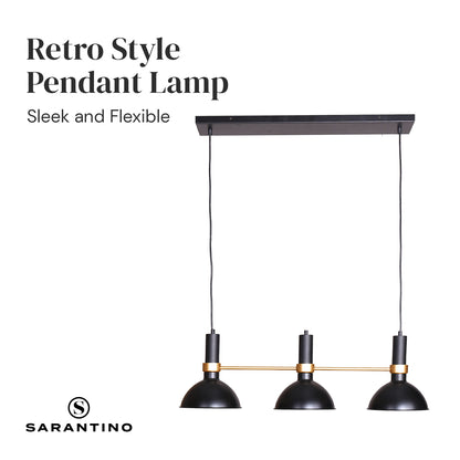 Sarantino 3-Light Hanging Pendant Lamp