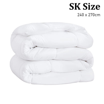 Laura Hill 800GSM Goose Down Feather Comforter Doona - Super King