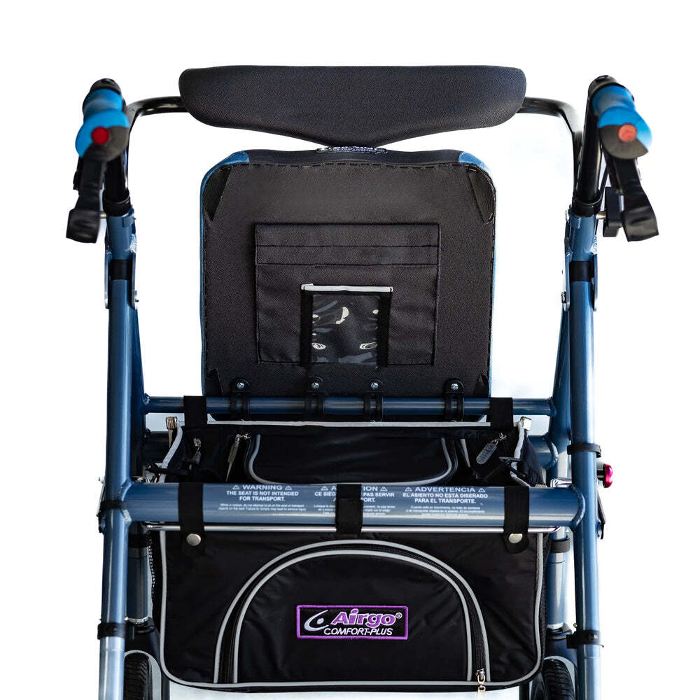 Comfort Plus Airgo Rollator (BARIATRIC) XWD Mobility Wheelie Walker