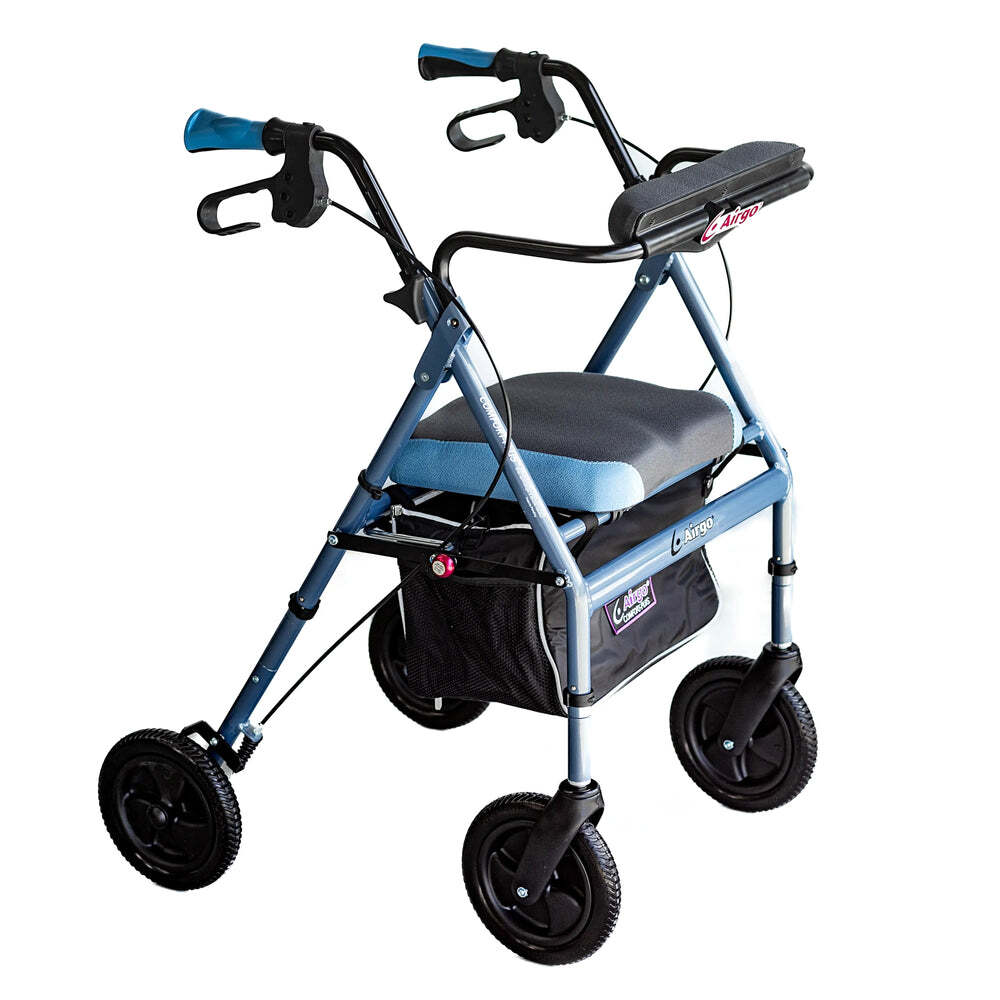 Comfort Plus Airgo Rollator (BARIATRIC) XWD Mobility Wheelie Walker