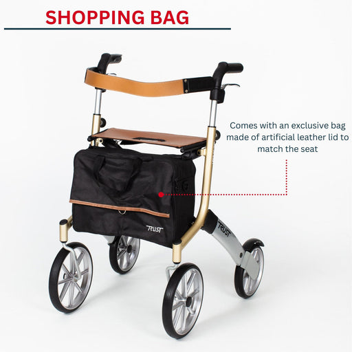 Let's Go Out Rollator - Beige