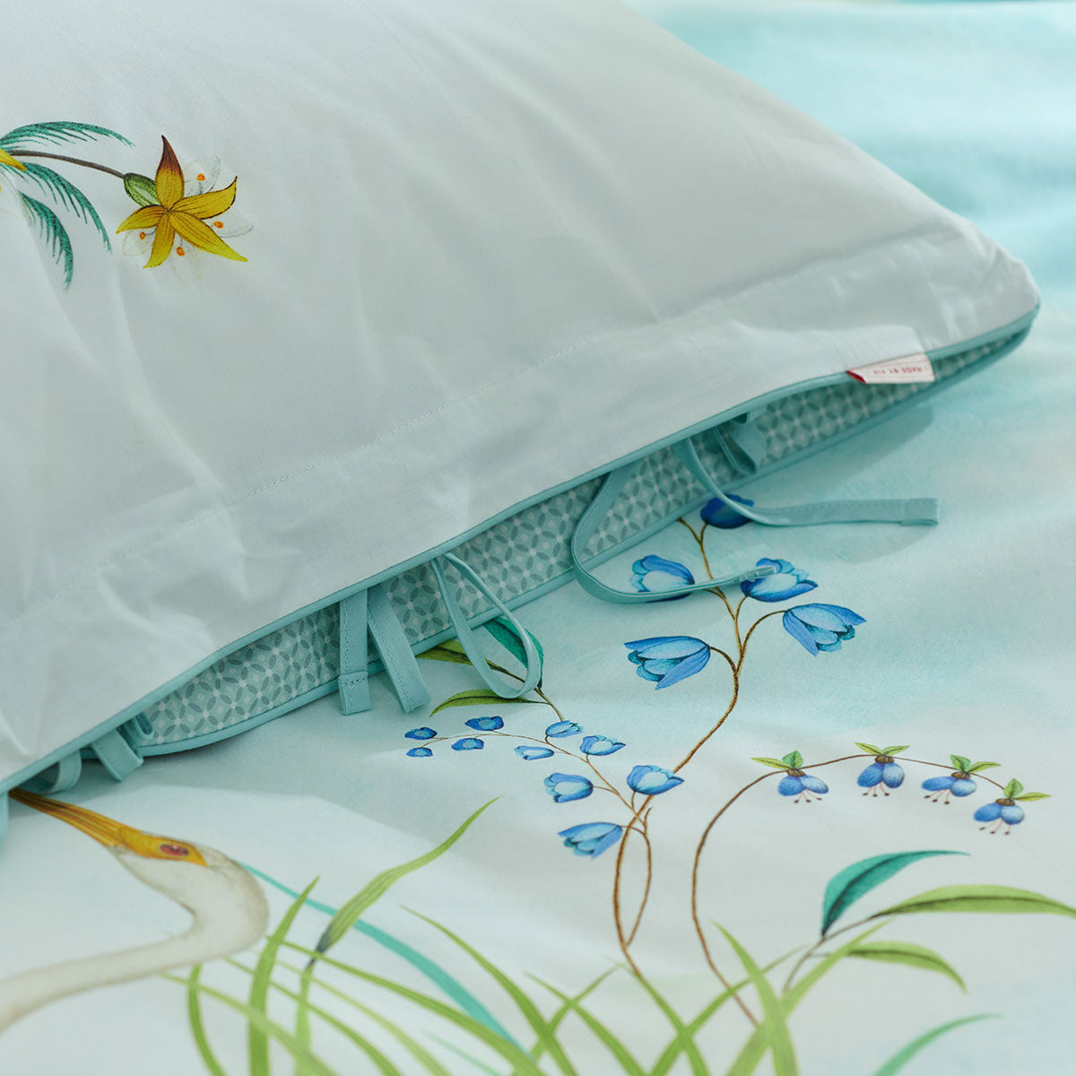 PIP Studio Jolie White Cotton Quilt Cover Set Queen