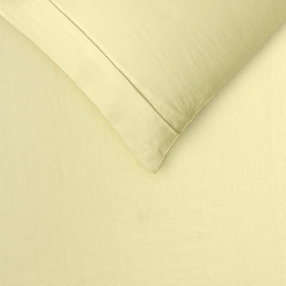 Vintage Design Homewares 100% Linen Butter Sheet Set King Single