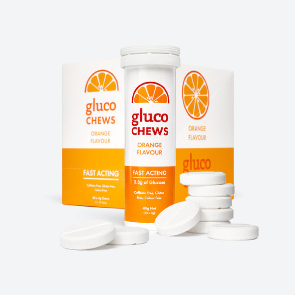 Fast Acting Glucochews | Orange | 6 tubes of 10 chews