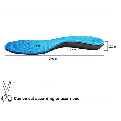 Original Dual Medium (Blue) Density Orthotics | Full Length