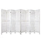 Artiss 8 Panel Room Divider Screen 326x170cm Louver White