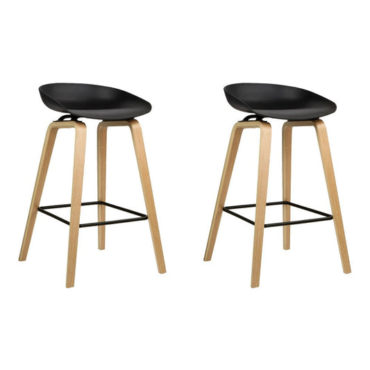 Artiss 2x Bar Stools Wooden