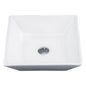 Bathroom Ceramic Rectangular Above Countertop Basin for Vanity