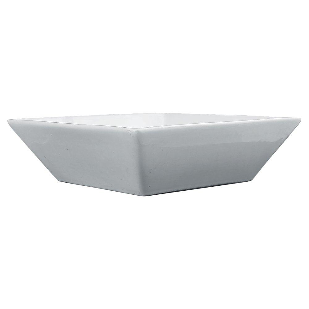 Bathroom Ceramic Rectangular Above Countertop Basin for Vanity