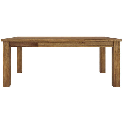 Birdsville Dining Table 190cm Solid Mt Ash Wood Home Dinner Furniture - Brown